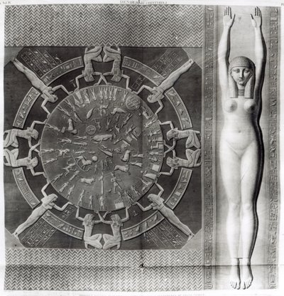 Dendera Zodiac by Dominique Vivant Denon